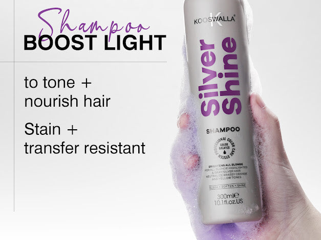 Silver shine shampoo