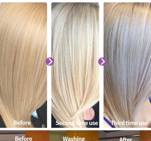 Silver shine shampoo