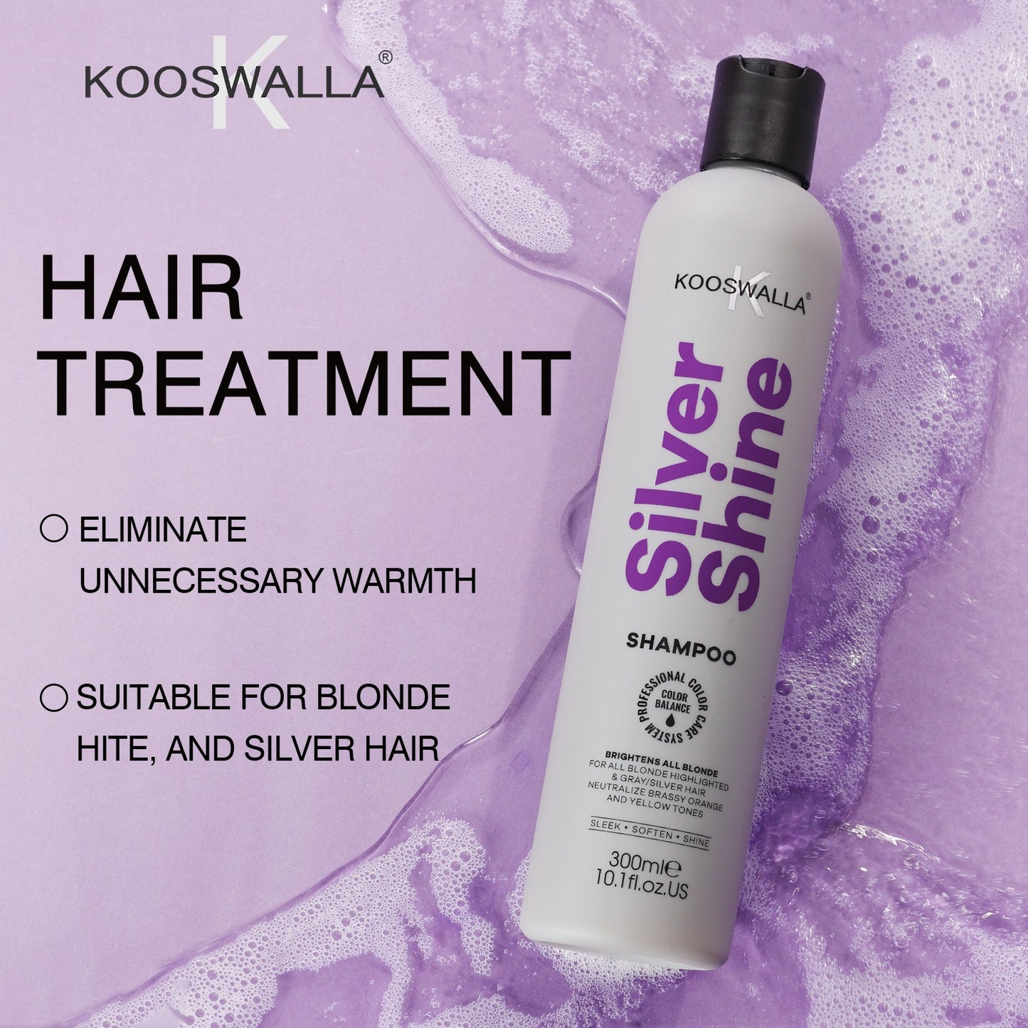Silver shine shampoo