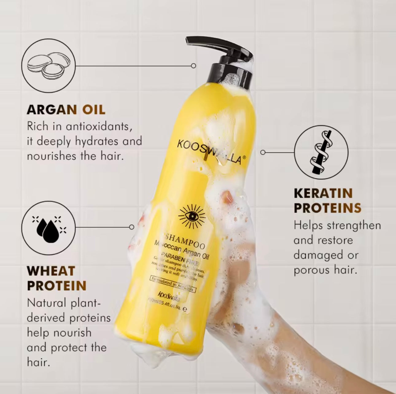 Moroccan argan Shampoo