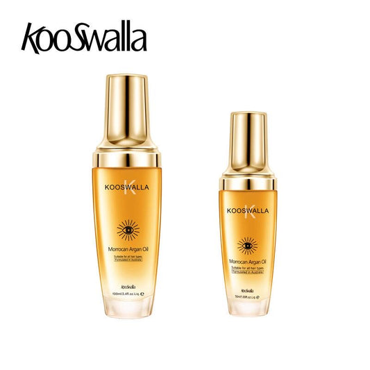 Kooswalla hair serum that repairs damaged hair, deeply moisturises and nourishes strands for a healthy shine — perfect for salons, retail, and professional wholesale use.