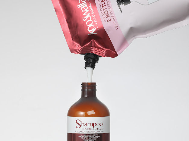 Tea tree essence shampoo 1 litre refill
