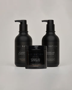 Hydra silk shampoo + conditioner + mask