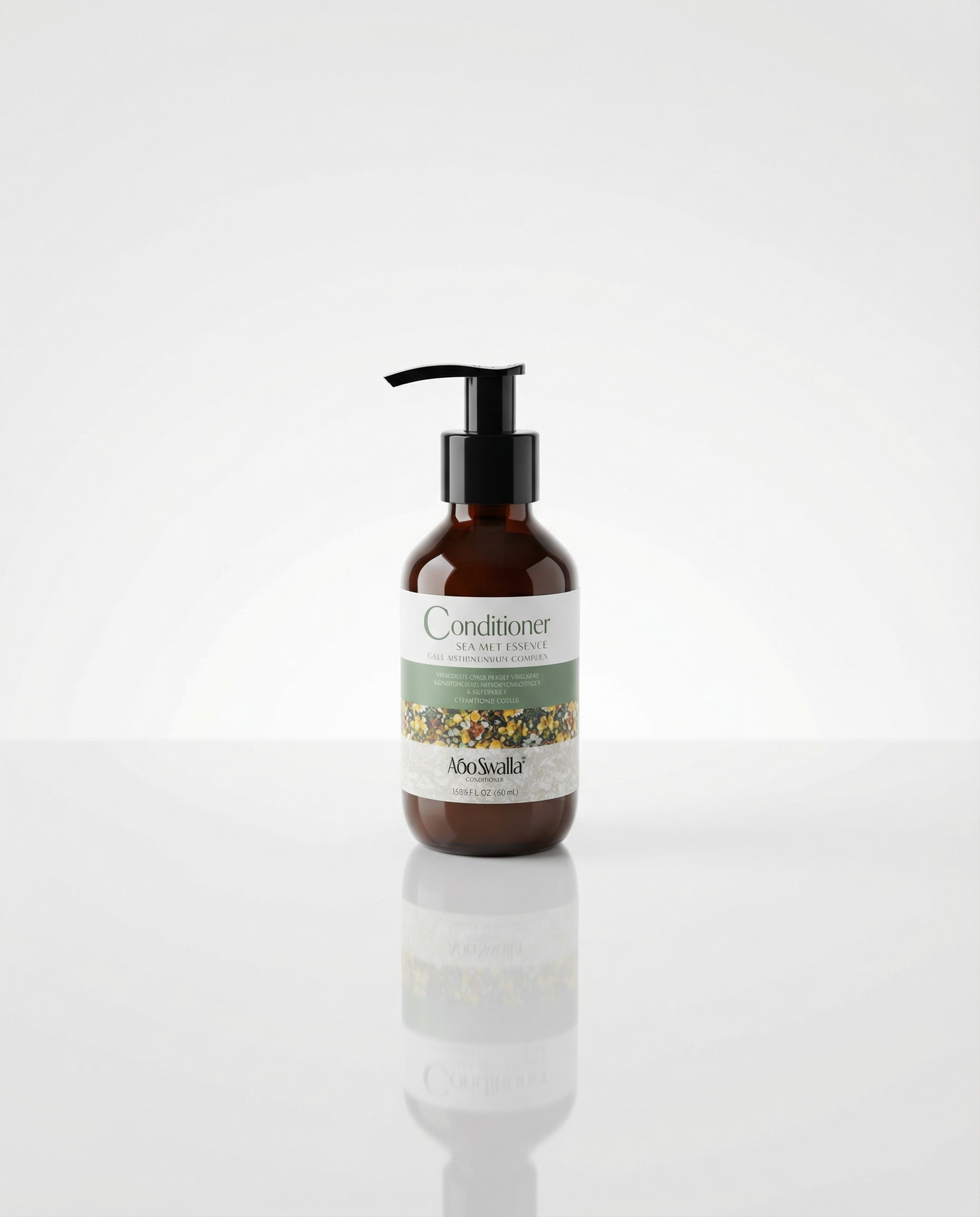 Travel size collagen conditioner with tea tree oil for healthy, strong, shiny hair