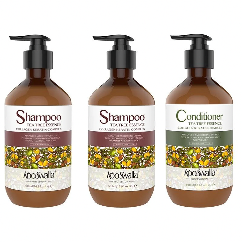 2 x Shampoo 1 x conditioner Collagen keratin complex range