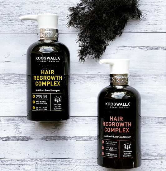 Kooswalla hair regrowth Complex (Anti hair loss) shampoo & conditioner set