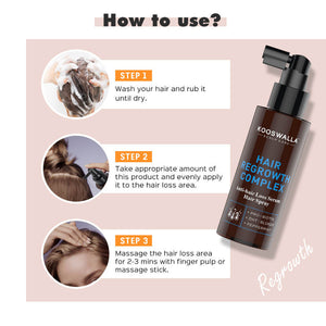 Kooswalla Hair Regrowth Complex Set (Anti Hair Loss)