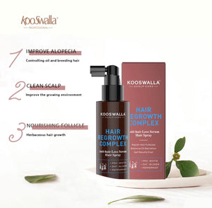 Kooswalla Hair Regrowth Complex Set (Anti Hair Loss)